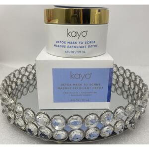 Kayo Detox Mask To Scrub 6 fl oz / 177 ml Kaolin Clay New in Box